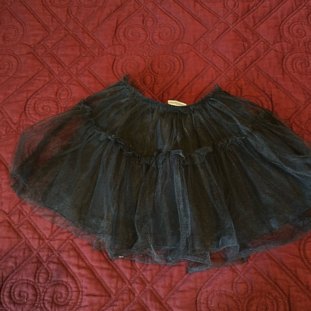 ZARA Black tule  skirt size 3-4 Y, 104 cm. So cute. Excellent condition.
